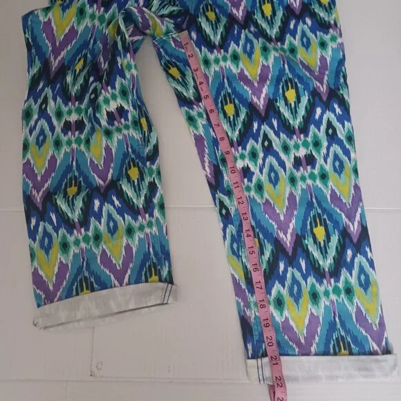 JONES NEW YORK CITY CUFFED CAPRI PANTS - Picture 5 of 15